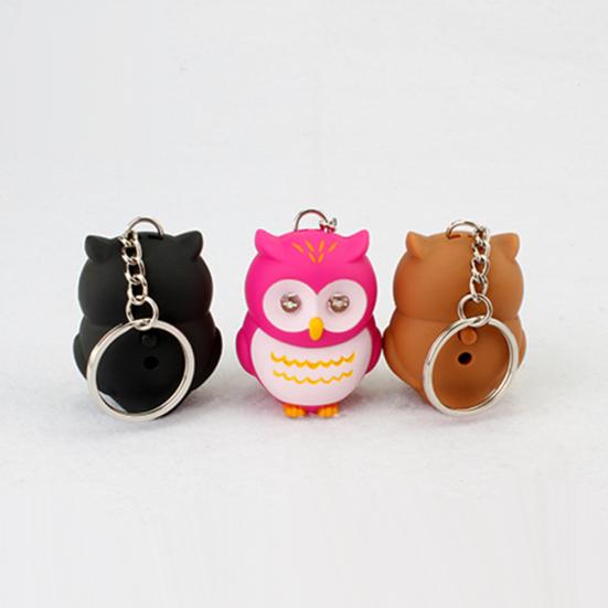 Брелок со светодиодной подсветкой и звуком, рождественский детский креативный подарок