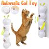 Интерактивная игрушка для кошек Caterpillar, активируемая движением, игрушка-дразнилка для кошек, перезаряжаемая автоматическая игрушка для кошек с хвостом для домашних кошек