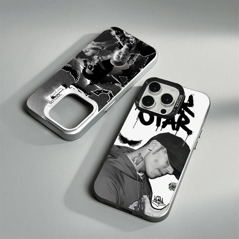 Fashion Rapper DUKI Phone Case For iPhone 17 16 15 14 11 12 13 Pro Max Plus Pro Colored Silver Cover