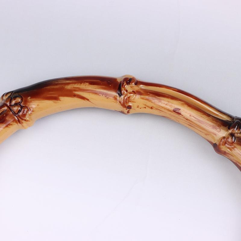 1 шт., подарочная коробка, ручка, бамбуковые ручки для кошелька, ремешок для сумки, ремень для сумки через плечо, сделай сам с пряжкой, аксессуары для сумок