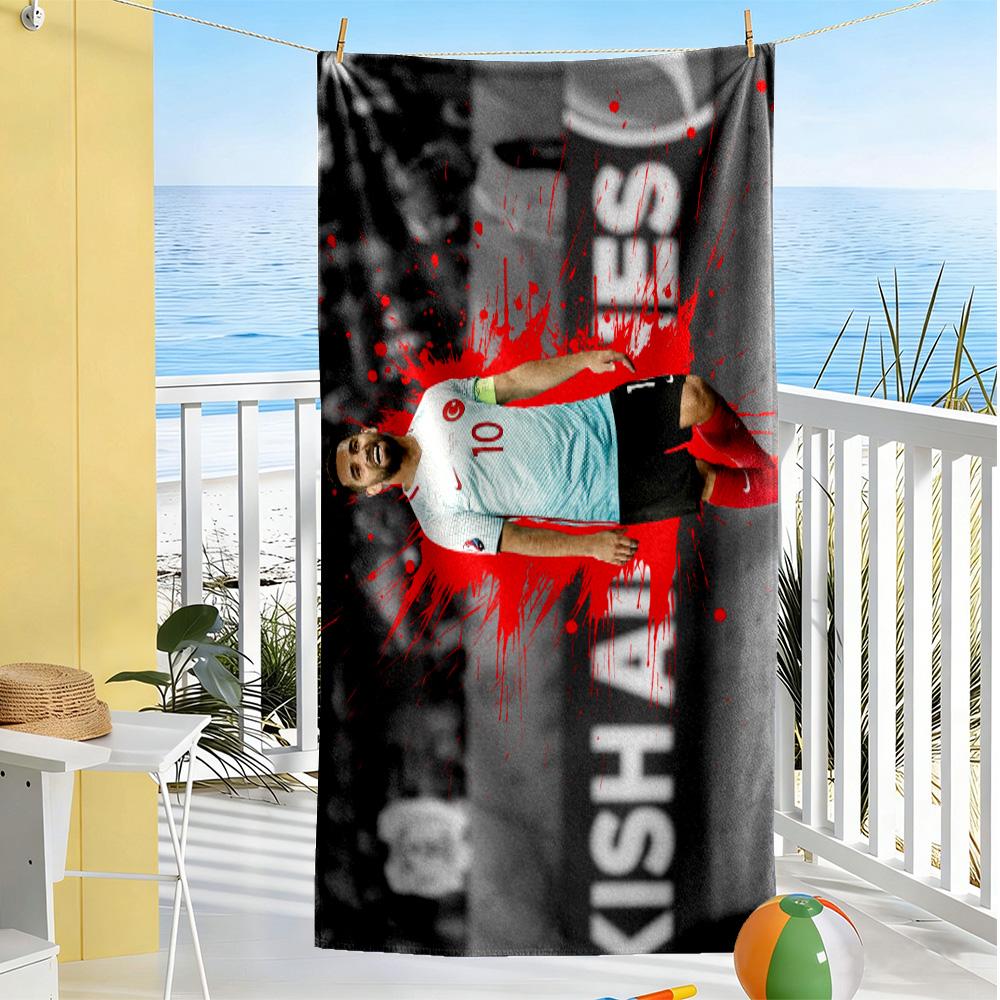 Arsenal Star Van Persie Beach Towel Soft Durable Quick-Dry Comfortable Lightweight