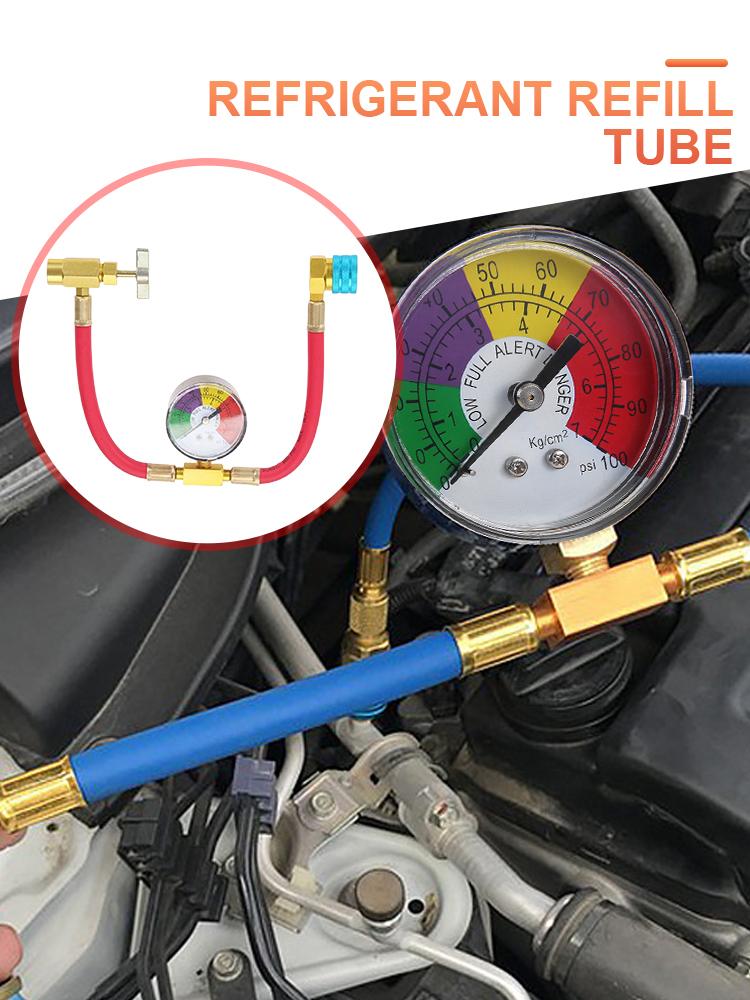R1234YF Газ для кондиционера Хладагентный заправочный шланг 1/2 дюйма ACME LH Заправка хладагентом для автомобиля