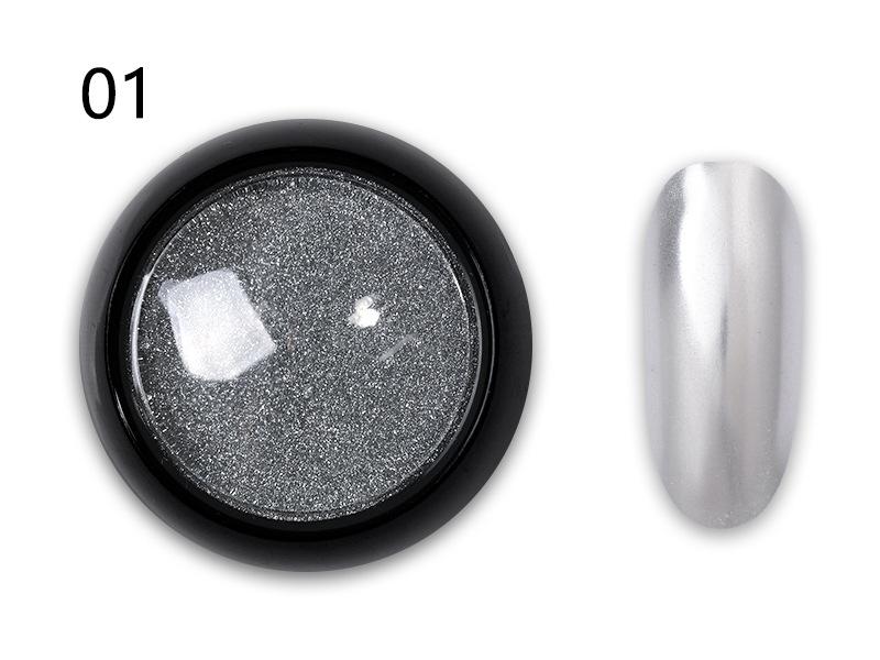 1Box Nail Mirror Glitter Powder Metallic Colorful Dust Metal Effect Nail Glitter Gold Nail Art UV Gel Polish Chrome Flakes Dust