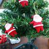 Multi-Color Home Decor Favors Xmas Tree Hanging Christmas Decoration Party Supplies Santa Claus