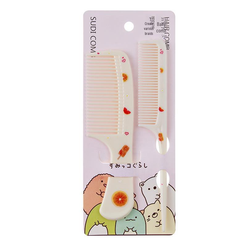 Очаровательная мультяшная портативная расческа для волос для девочек