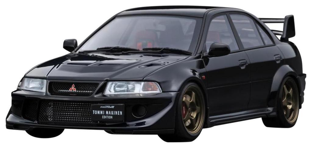 Ignition Model 118 Mitsubishi Lancer Evolution VI GSR T.M.E (CP9A) Black Finished Product
