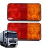 Trailer Side Lights LED 1 Pair Truck Side Lights 12V/24V/12-80V Night Driving Tail Lights Trailer Signal Tail Light