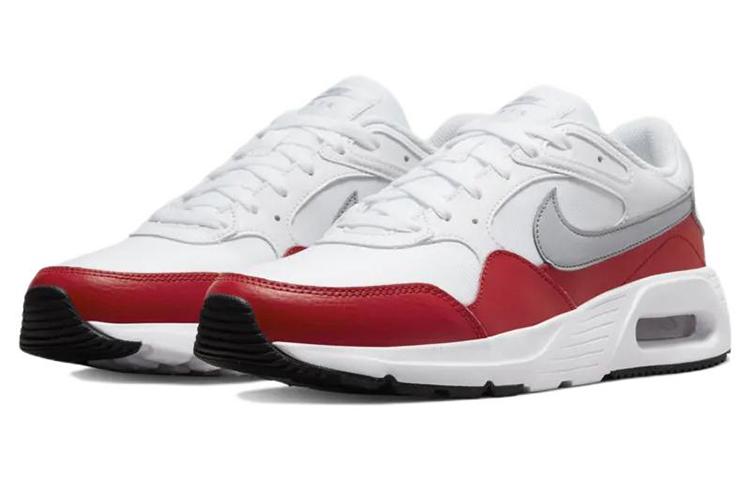 Nike Air Max Sc Белый Университетский Красный Волк Серый CW4555-107