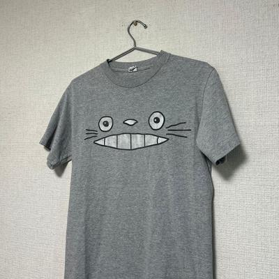 Футболка Мой сосед Тоторо винтажная AAA alstyle Studio Ghibli Графическая футболка Фильм