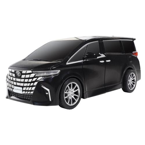 FULTAC Игрушка на радиоуправлении Toyota Alphard, Лицензированная, Черный, Прибл.. Ш7,5 x Г16,5 x В6,5 см, 4441