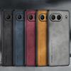For OnePlus Nord 4 Case Luxury PU Leather Phone Case For OnePlus Nord 4 5G Nord4 Back Cover Matte Silicone Full Protection