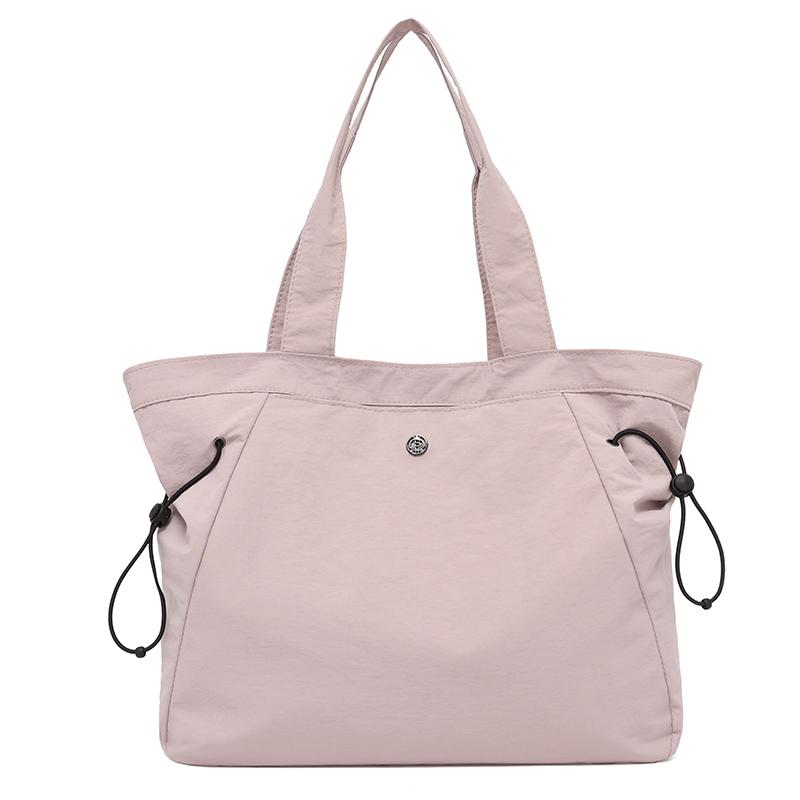 Женская сумка большой вместимости, однотонная сумка-тоут, дорожная сумка через плечо