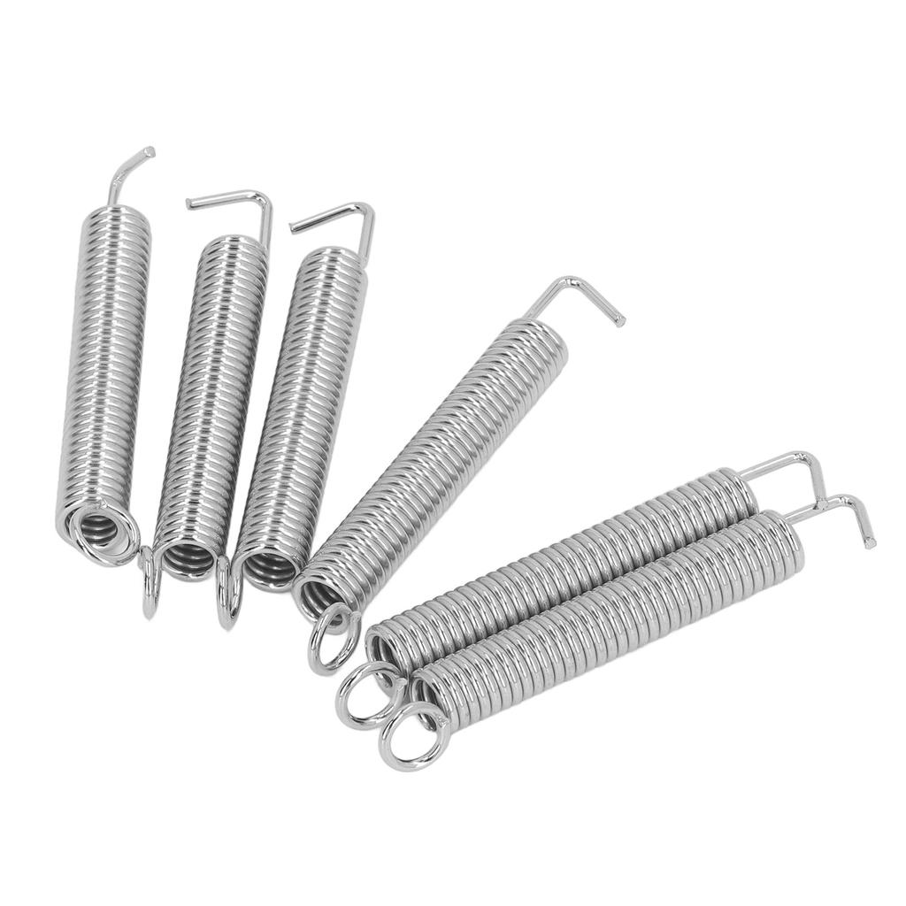 6Pcs Electric Guitar Tremolo Bridge Springs Metal Tailpiece Replacement Parts Hardware