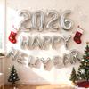 2026 Алюминиевая фольга Цифровые шары Пакет шаров на Новый год Украшение шарами на канун Нового года для Рождественского фестиваля