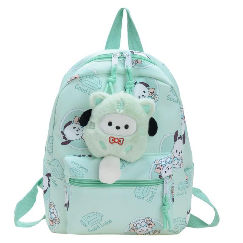 Kindergarten Primary School Students Schoolbag Cute Cartoon Foreign Style Printing Children'S Backpack Large Capacity Children'S Bag