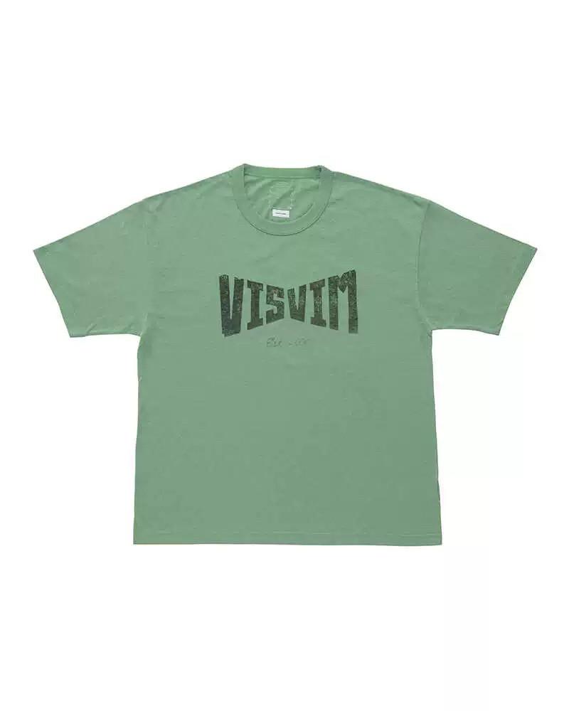 VISVIM HERITAGE TEE SS 24SS Винтажная стирка Принт Повседневная футболка с коротким рукавом Унисекс