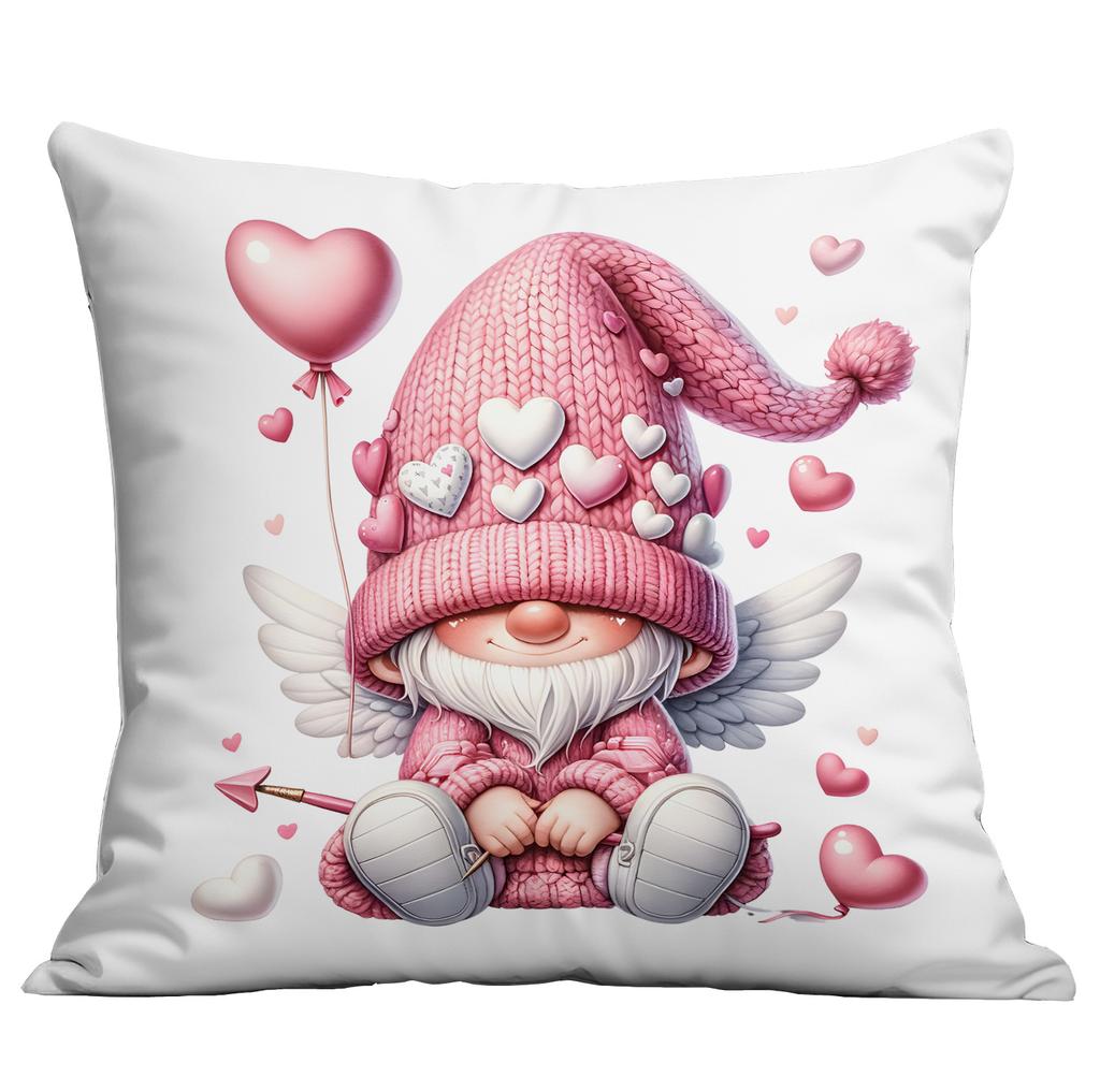 Новая подушка-пуш к Дню святого Валентина, милый Купидон, розовая наволочка для подушки-пуш, домашняя наволочка для подушки-пуш