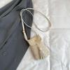 Yogodlns Women Straw Beach Bag Holiday Mobile Phone Shouder Bag Summer Tassel Mini Crossbody Bag for Lady Travel Bohemian Style