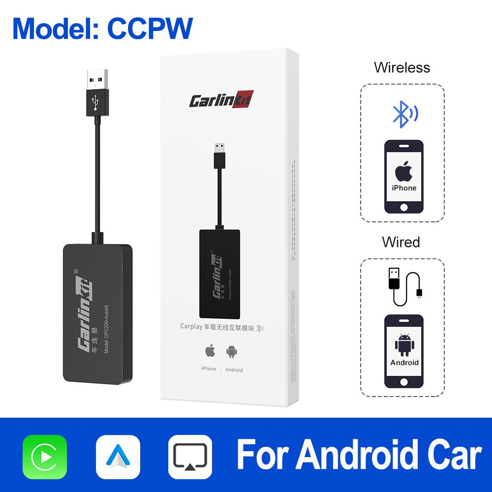 CarlinKit Проводной или Беспроводной Адаптер CarPlay USB Android Auto Dongle для Android Автомобильной Мультимедиа Mirrorlink Waze Spotify Autokit