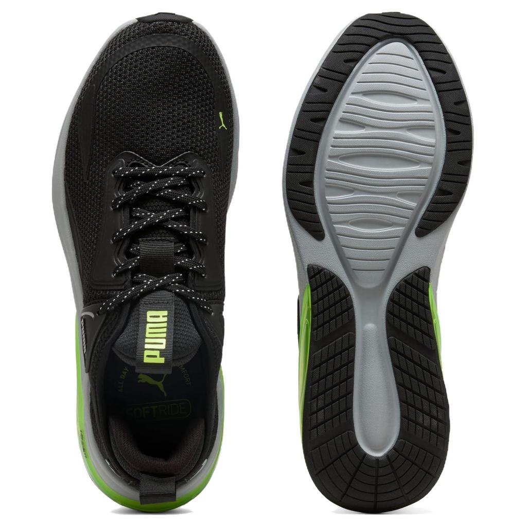 Puma Кроссовки мужские Cell Thrill Black Cool Grey Lime Cool-Mid-Grey 310168-14