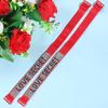 Anti-slip Buckle Belt Bra Shoulder Strap Letter Underwear Shoulder Strap Rhinestone Bra Strap Lady