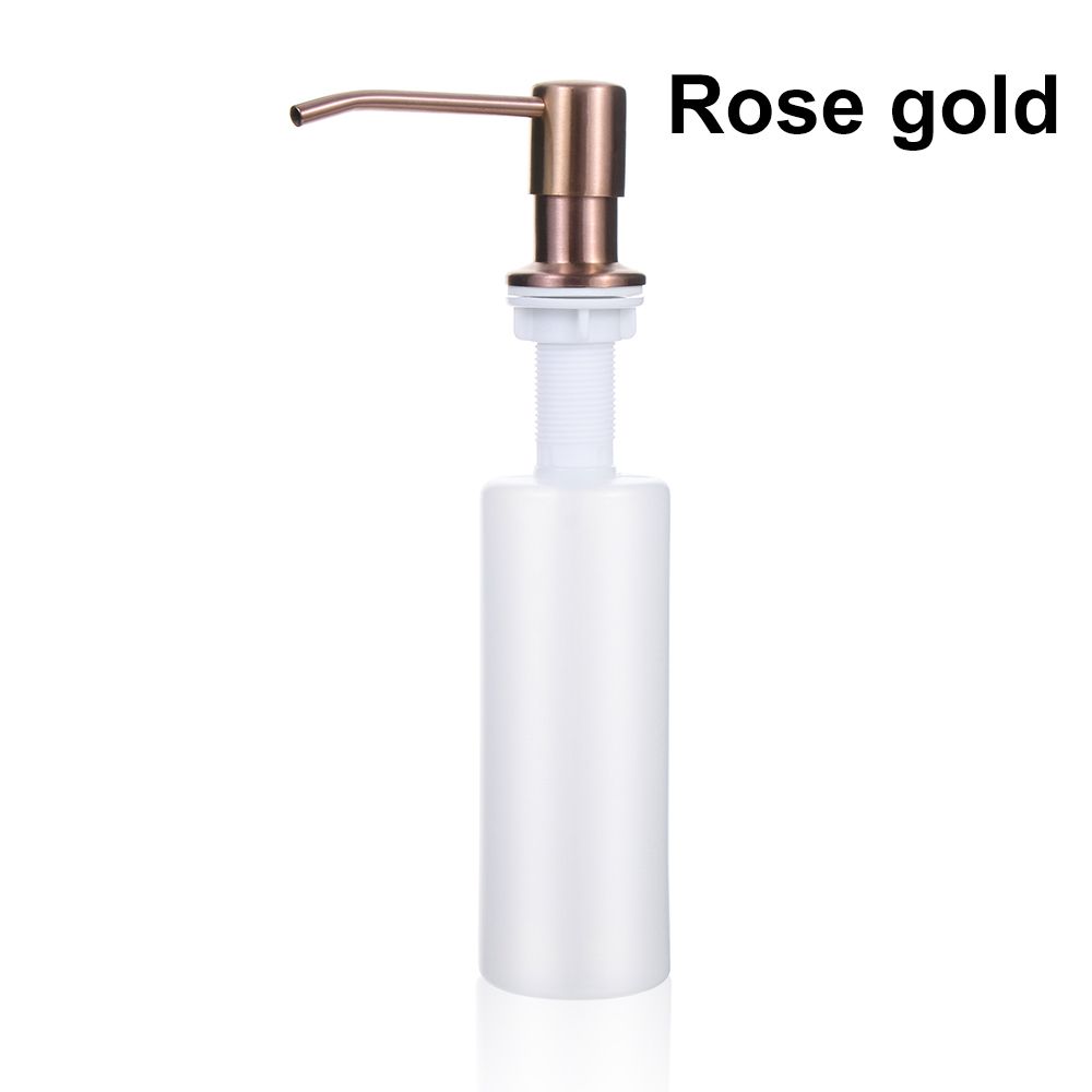Аксессуары для ванной из нержавеющей стали Кухонные принадлежности Бутылка для хранения лосьона Дозатор для мыла для раковины