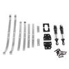 For MN1/12 MN82 LC79 1/12 RC car upgrade, rear axle fixing parts, rear shock absorber spring steel plate metal parts accessories