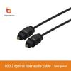 Digital Optical Fiber Audio Cable for TV Soundbar & Echo, SPDIF Output