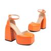 Luxury Platform Sandals Women Designers Summer New Comfortable Block Heel Shoes For Women Fashion Mary