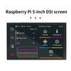 5 Inch Touchscreen Monitor Compatible with Raspberry Pi Board 800x480 DSI IPS LCD Display 5Point