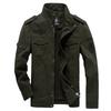 Outdoor Spring and Autumn Jacket Men's Military Style Pure Cotton Coat Men's Clothing