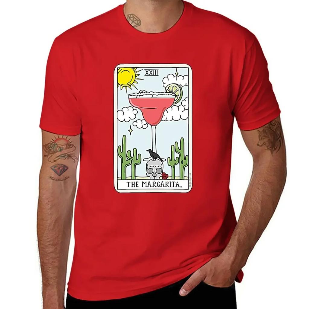 Margarita Reading Tshirt Funnys Summer Clothes Unisexs Graphic Tshirts