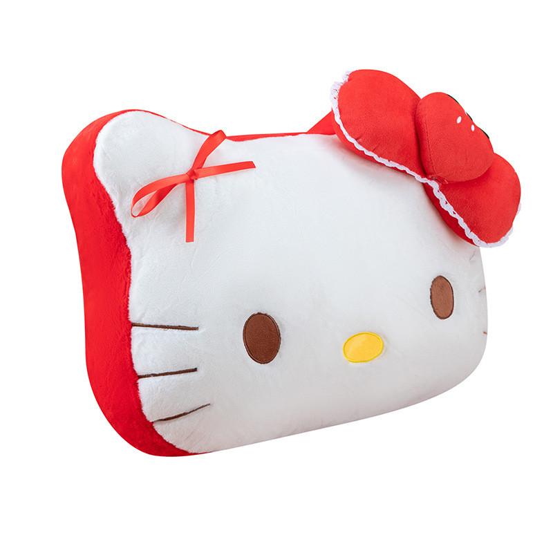 Hello Kitty Cartoon Stuffed Toy With Soft Plush Material For Bedside Decor And Comfort