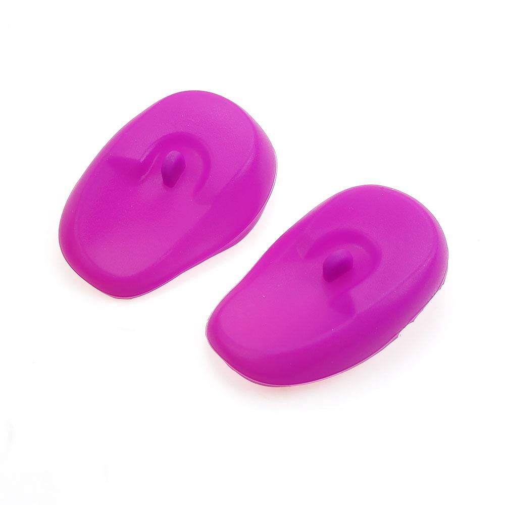 Silicone World 1 пара силиконовых накладок на уши Практичные для путешествий Защита ушей при окрашивании волос и мытье головы Водостойкие Накладки для ушей для ухода за ушами