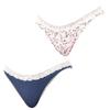 Упаковка х 2 Мини-трусики Coquettes Хлопок 1030100 для Женщин