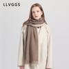 Autumn and Winter New Color Matching Cashmere Scarf 100 Cashmere Women's Cashmere Scarf Shawl Gift