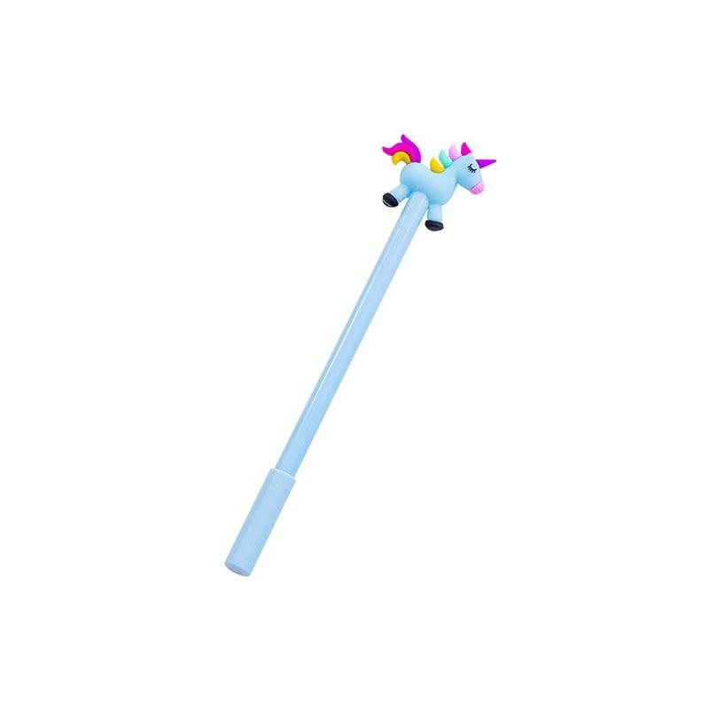 1 Piece Creative Rainbow Mane Unicorn Office School Stationery Rainbow Cute Colored Gel Pen