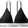 Modern Gravity Bra With Removable Padding Triangle Cups Women Underwear Space-Black QF5650-001