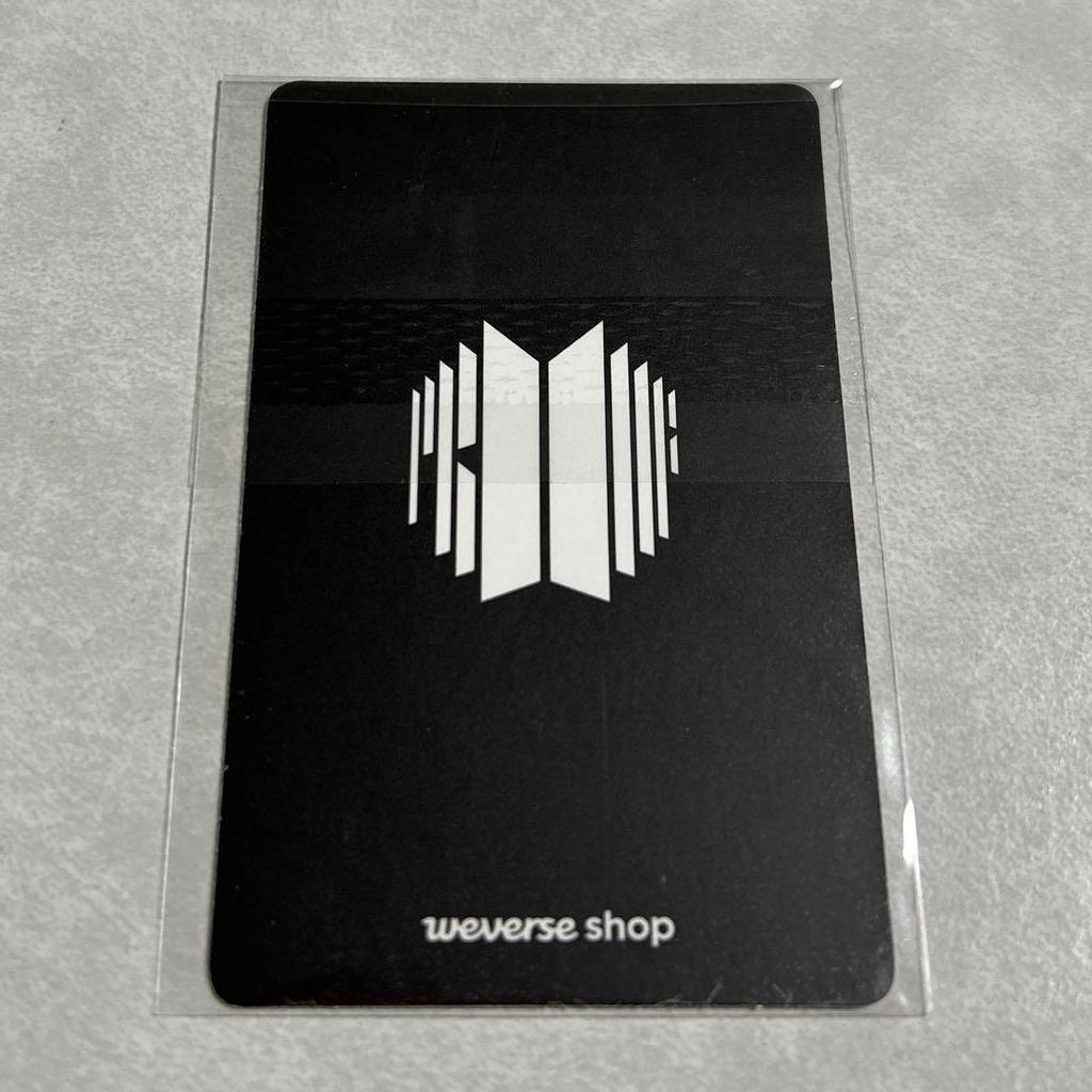 [ИСПОЛЬЗОВАН] BTS proof weverse торговая карточка Jungkook официальный