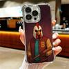 H-Hotline M-Miami Игровой Чехол для Телефона с Покрытием для Iphone 16 17 Pro Max Air 16E 14 15 Plus 12 13 Mini Противоударный Чехол с Подушкой Безопасности