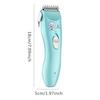 1PC Baby Hair Clippers Silent Kids Hair Trimmers Chargeable Waterproof Professional Cordless Hair Clipper For Babies Children