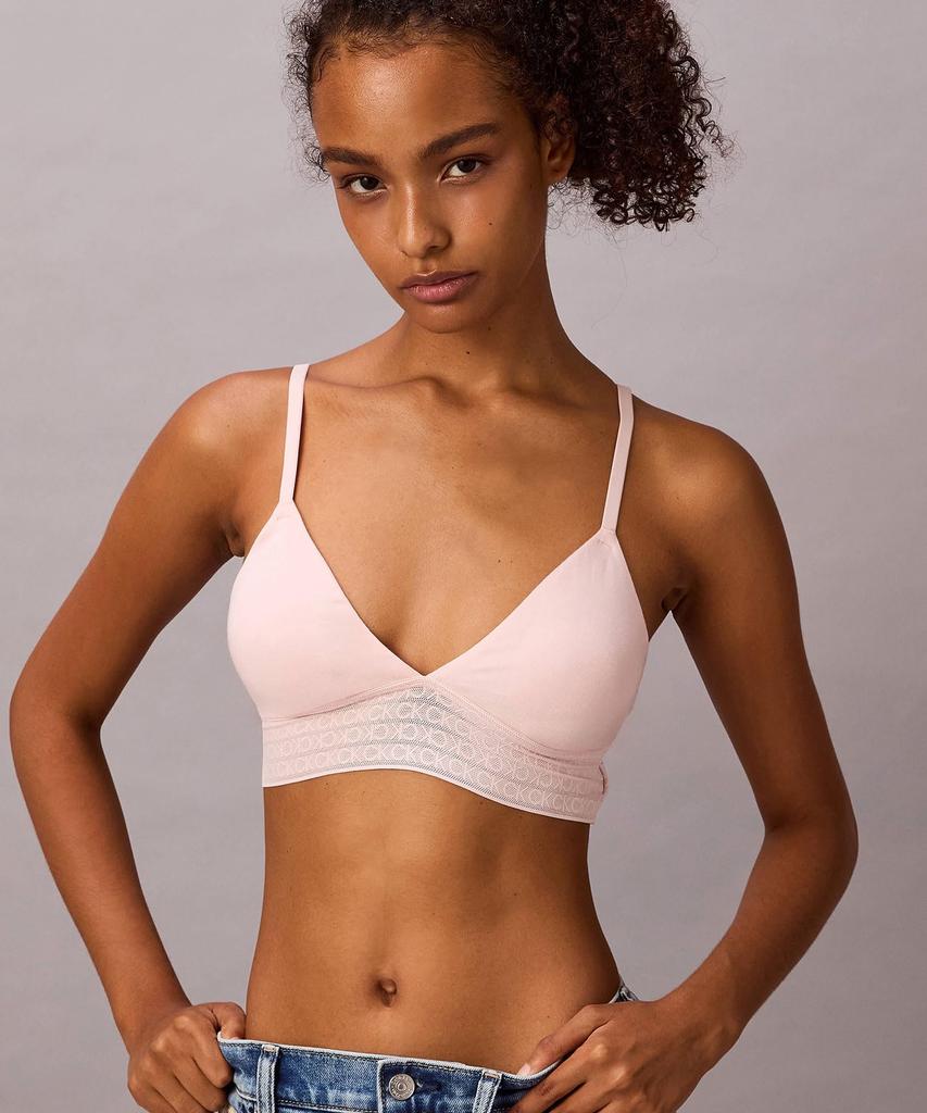 Бюстгальтер-треугольник с легкой подкладкой QP3461O XS NYMPHSTHIGH2NT [Calvin Klein] [Официальный бренд]