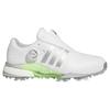 Golf Shoes Tour 360 24 Boa Footwear Spark Cm 2E Women's White/Silver Metallic/Green 24.0