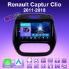 2 DIN Android Carplay Car Radio For Renault Captur Clio 2011-2018 Multimedia Player Head Unit Stereo GPS Navigation BT WIFI 2+32GB