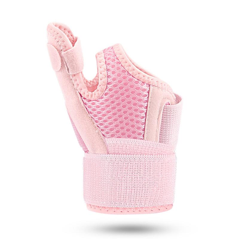 1 шт., поддерживающая повязка на запястье для большого пальца, подходит для правой и левой руки, защита запястья, гибкая дышащая перчатка с шиной для большого пальца