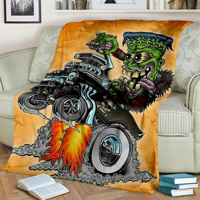 Забавное одеяло с изображением крысы Финка, мягкое одеяло для дома, спальни, кровати, дивана, пикника, путешествия, офиса, покрывало для отдыха, детское одеяло