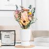 Self Watering Planter Pots African Violet Pots for Indoor Outdoor Windowsill Garden Modern Plastic Plant Pot with Wick Rope And Reservoir
