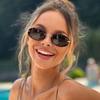 Vintage Oval Sunglasses Women Luxury Brand Designer Small Oval Sun Glasses Uv Retro Black Glasses Ladies Goggle Cute Sexy