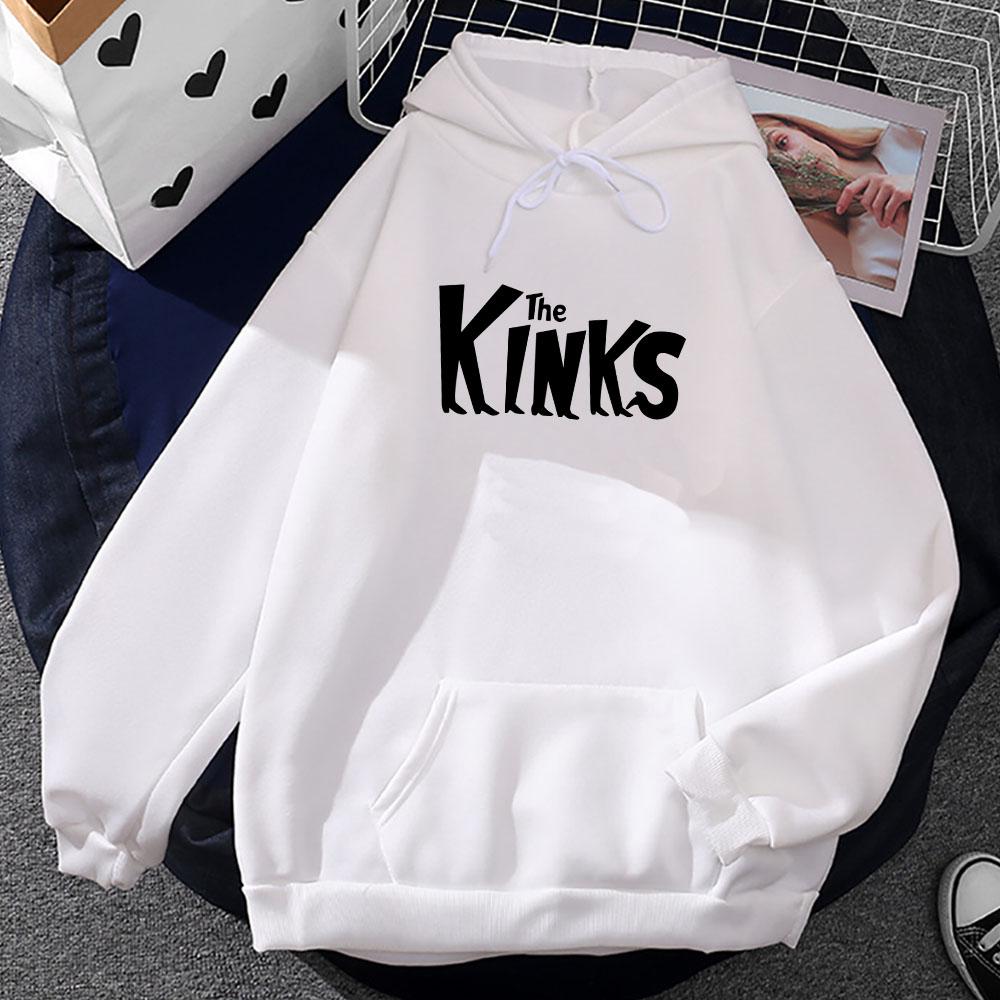 Толстовки The Kinks Графические свитшоты Хип-хоп Sudaderas Hombre Уличная одежда Повседневная одежда с длинным рукавом