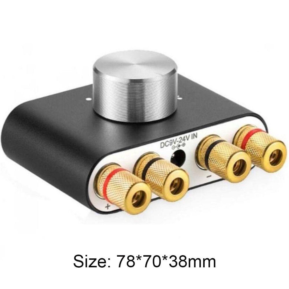 Mini Size Power Amplifier Bluetooth 5.0 Stereo Audio Amp Useful Digital Amplifier Home Use